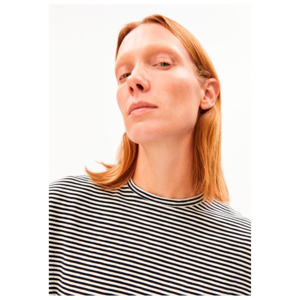 ARMEDANGELS - Women's Slub Jersey Stripe - Camiseta de manga corta