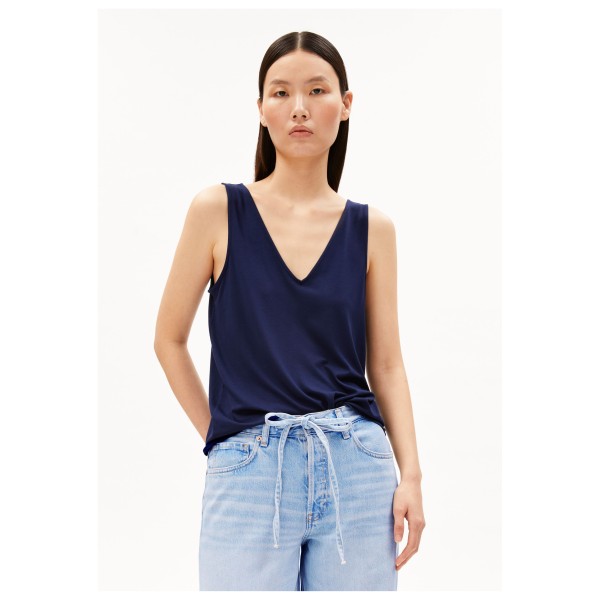 ARMEDANGELS - Women's V-Neck Jersey - Toppi