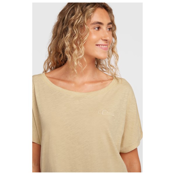 O'Neill - Women's Essentials Script Scoop Neck - Camiseta de manga corta