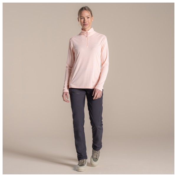 Craghoppers - Women's Nosilife Solarshield+ Half Zip Top - Camiseta de manga larga