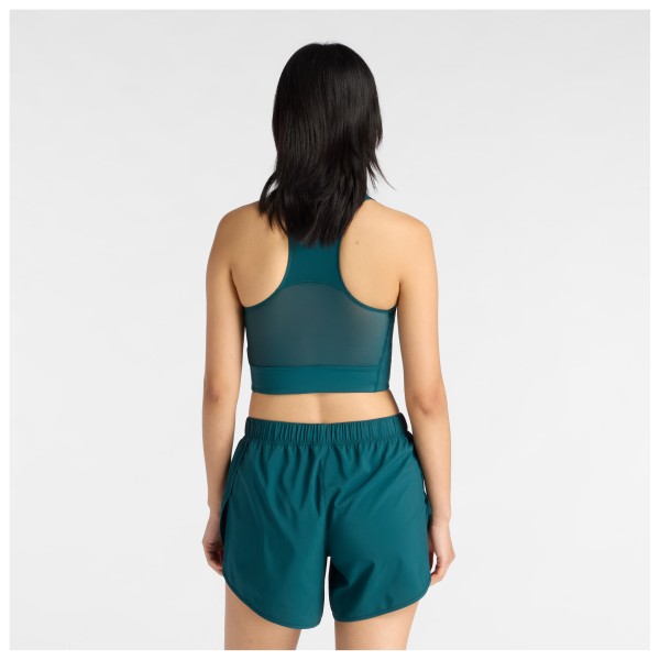 New Balance - Women's Sleek Storage Race Crop - Top
