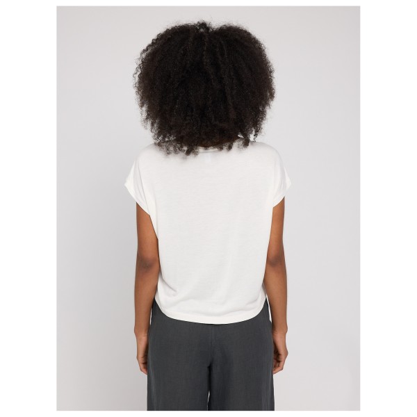 Mazine - Women's Ecovero Viscose Cropped T-Shirt - Camiseta de manga corta