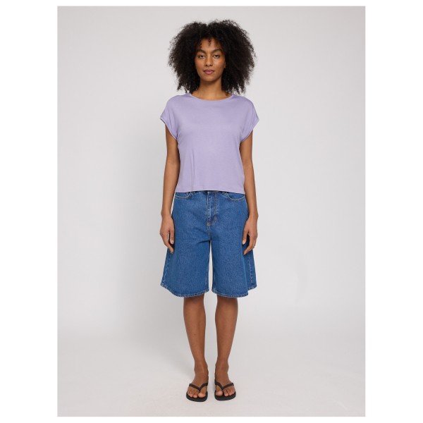 Mazine - Women's Ecovero Viscose Cropped T-Shirt - T-shirt