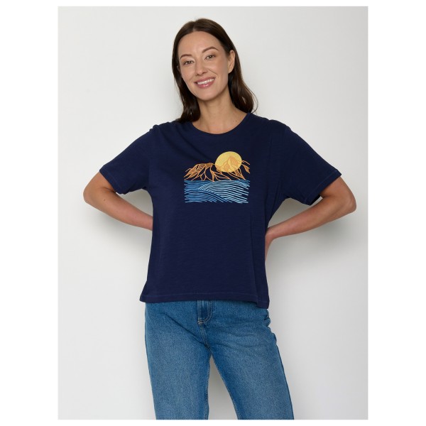 GreenBomb - Women's Mountain Scenery Nova - Camiseta de manga corta