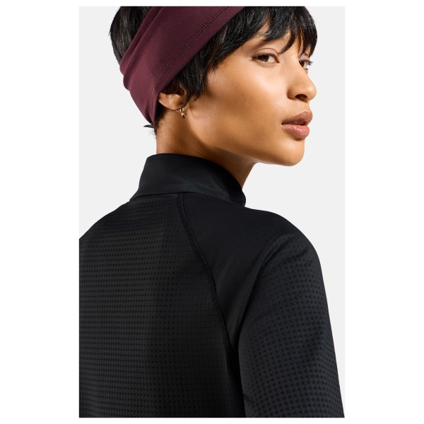 Odlo - Women's Zeroweight Warm Mid Layer 1/2 Zip - Camiseta de running