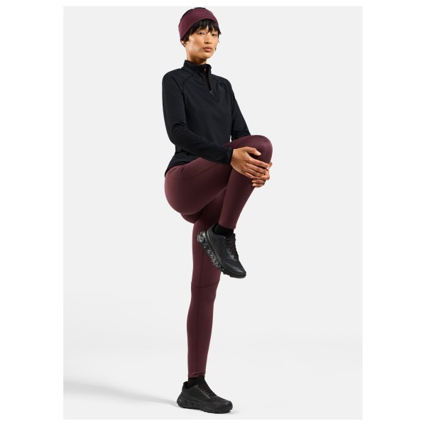 Odlo - Women's Zeroweight Warm Mid Layer 1/2 Zip - Laufshirt