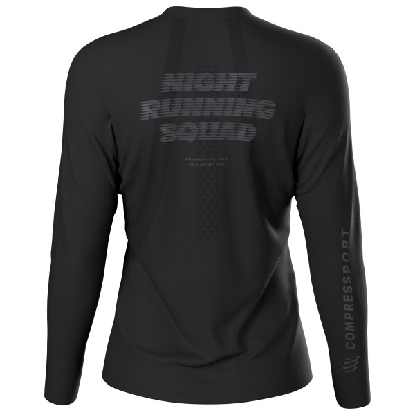 Compressport - Women's Performance L/S - Night Running Squad - Running shirt
