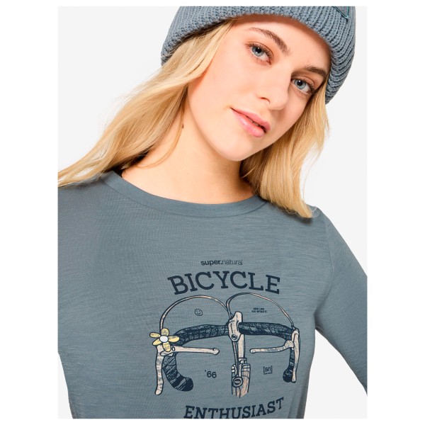 super.natural - Women's Bike Enthusiast L/S - Merinolongsleeve
