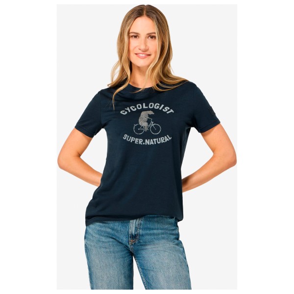 super.natural - Women's Cycologist Bio Jersey Tee - Merinoshirt
