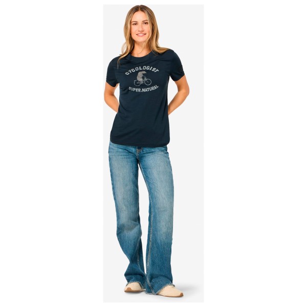 super.natural - Women's Cycologist Bio Jersey Tee - Merinoshirt