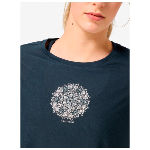 super.natural - Women's Ornamental Loose Tee - Merinoshirt