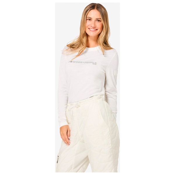 super.natural - Women's Powder To The People Bio Jersey L/S - Camiseta de manga larga de merino