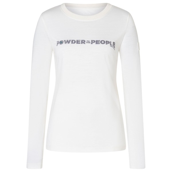 super.natural - Women's Powder To The People Bio Jersey L/S - Merinolongsleeve