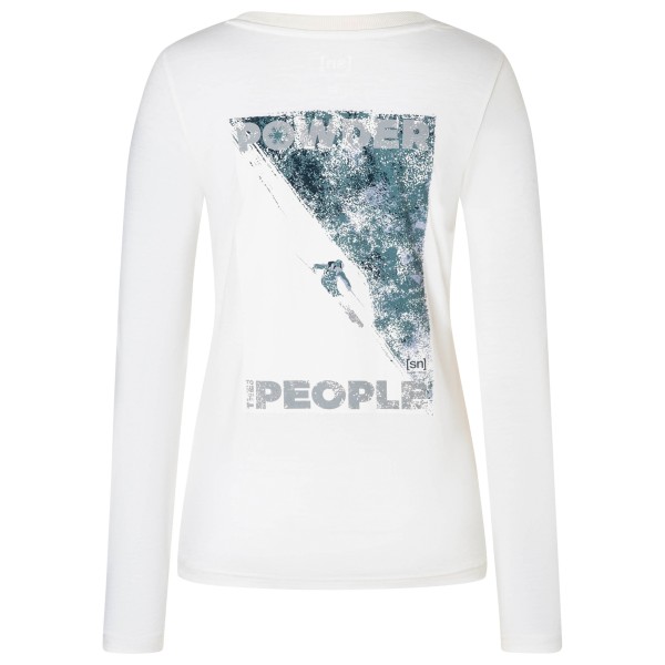 super.natural - Women's Powder To The People Bio Jersey L/S - Merinolongsleeve