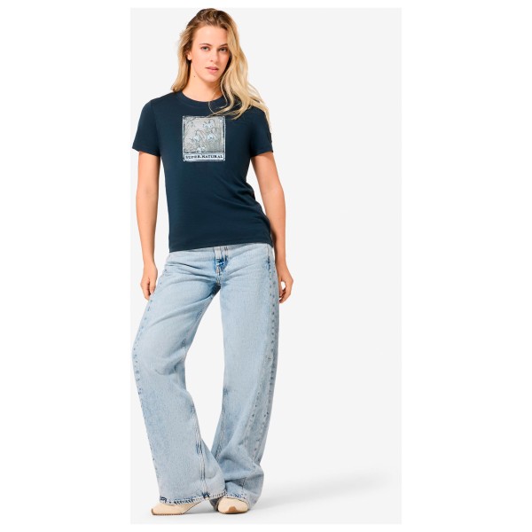 super.natural - Women's Snodrops Bio Jersey Tee - Merinoshirt