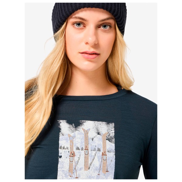 super.natural - Women's Triple Ski L/S - Merino longsleeve