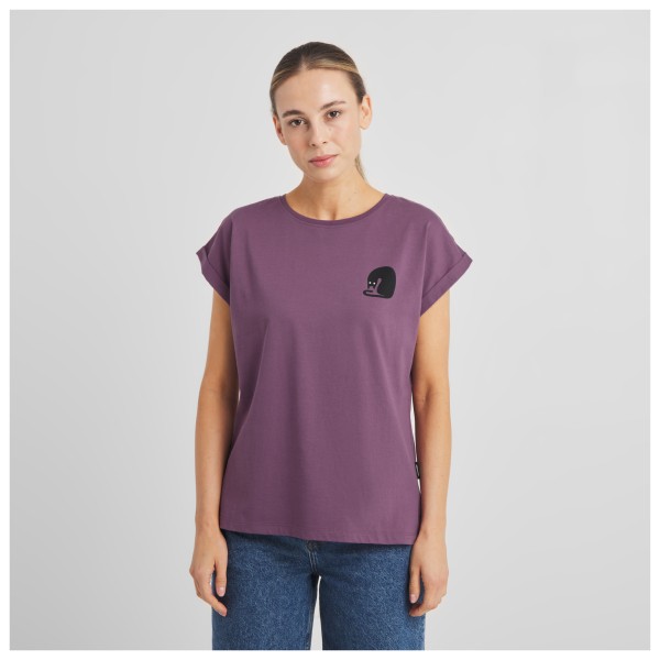 DEDICATED - Women's T-Shirt Visby Curious Cat - Camiseta de manga corta