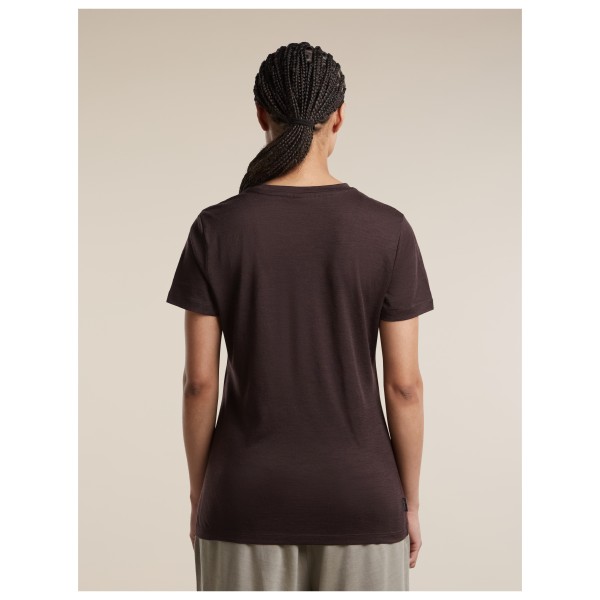 Icebreaker - Women's Merino 150 Tech Lite S/S Tee Peaceful Pass - Camiseta de merino
