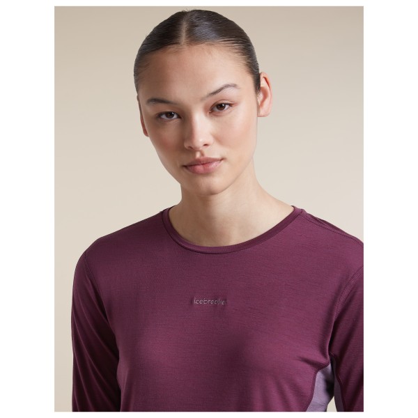 Icebreaker - Women's Merino Blend 125 L/S Tee Colour Block - Camiseta de merino