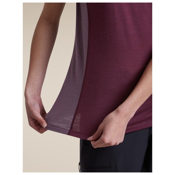 Icebreaker - Women's Merino Blend 125 S/S Tee Colour Block - Camiseta de merino