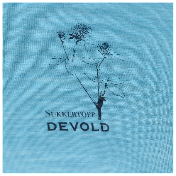 Devold - Women's Active Clover Tee - Merinovillapaita