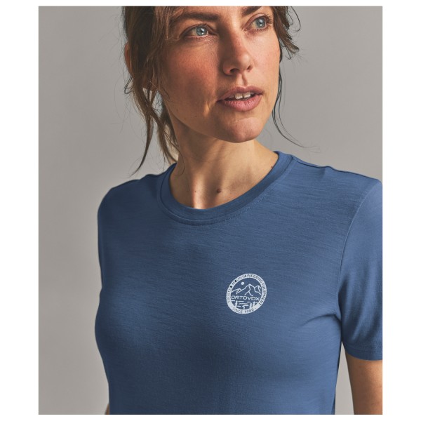 Ortovox - Women's 185 Merino Mountain Badge TS - Camiseta de merino