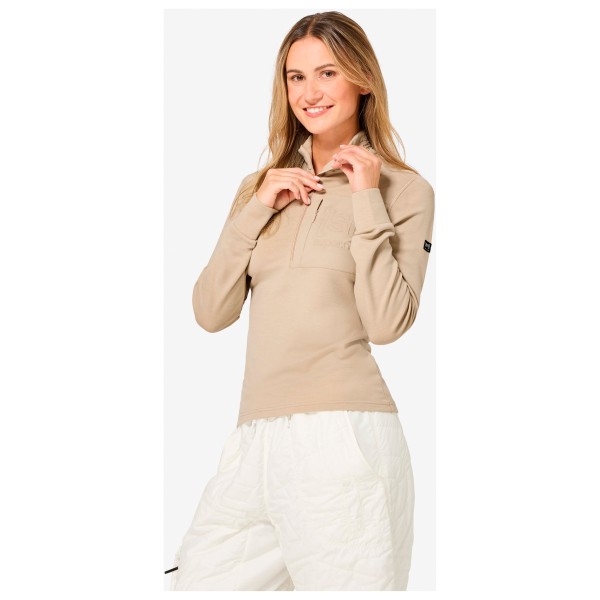 super.natural - Women's Shoulder Guard 1/4 Zip - Camiseta de manga larga