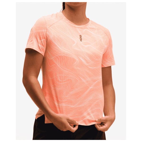 HOKA - Women's Everyrun S/S Clf Prt - Camiseta de running