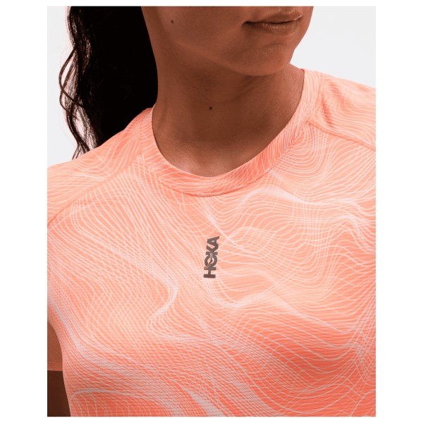 HOKA - Women's Everyrun S/S Clf Prt - Hardloopshirt