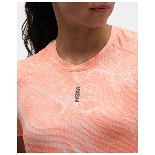 HOKA - Women's Everyrun S/S Clf Prt - Laufshirt