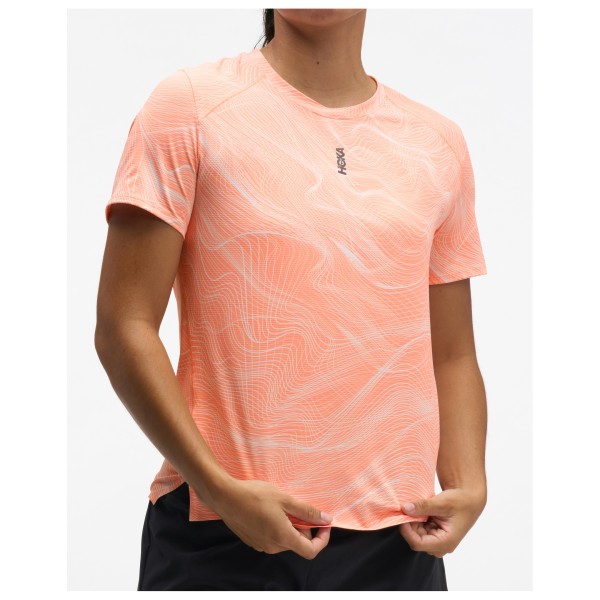 HOKA - Women's Everyrun S/S Clf Prt - Laufshirt