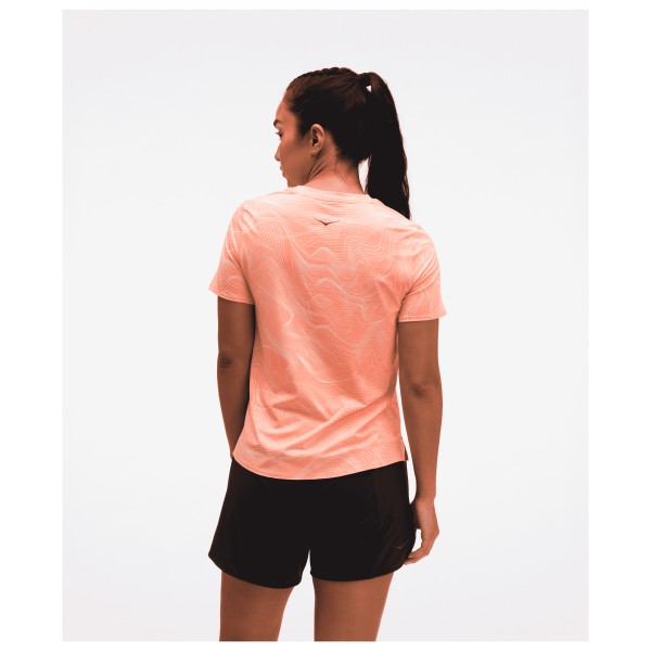 HOKA - Women's Everyrun S/S Clf Prt - Løbeshirt