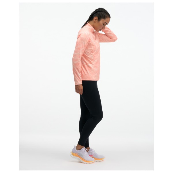 HOKA - Women's Skyform Half Zip CLF Prt - Løbeshirt