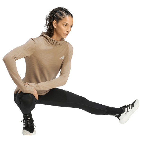 adidas - Women's ADI365 Running Essentials Winter Hooded - Hardloopshirt