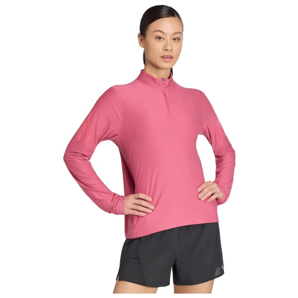 adidas - Women's ADI365 Running Iconic Half Zip - Running shirt
