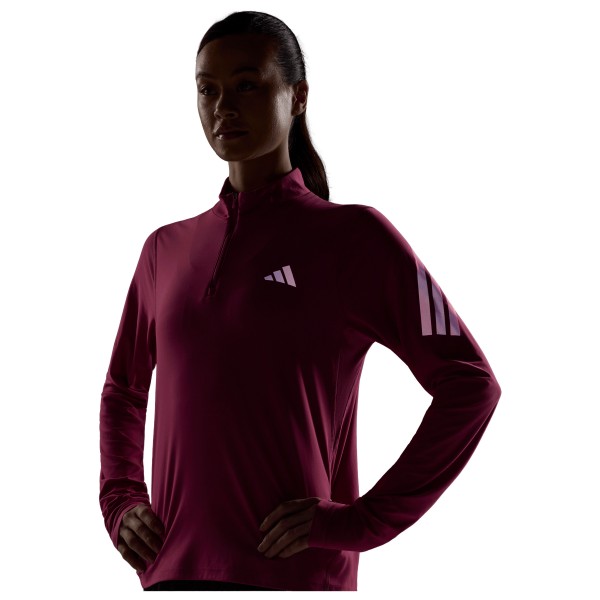 adidas - Women's ADI365 Running Iconic Half Zip - Running shirt