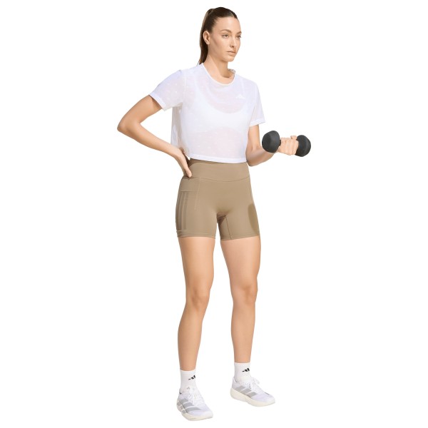 adidas - Women's Primelift Essentials Workout Boxy Mesh - Sport shirt