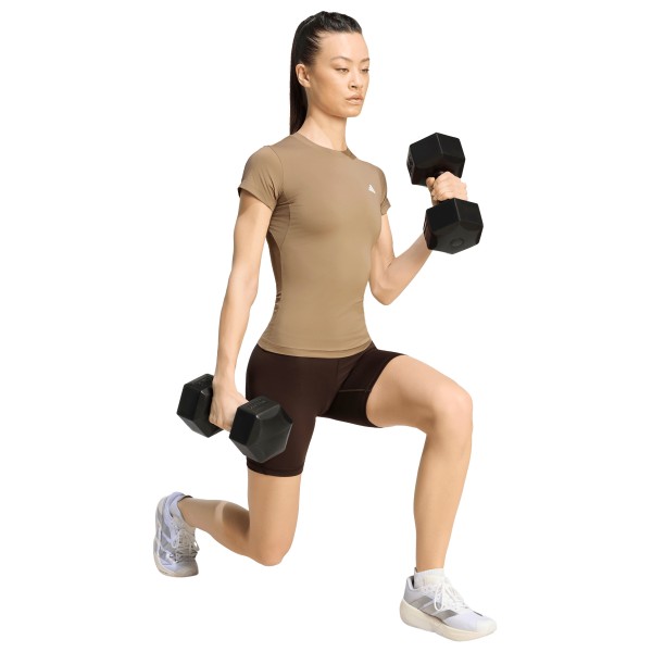 adidas - Women's Primelift Essentials Workout Contour Tee - Funktionsshirt