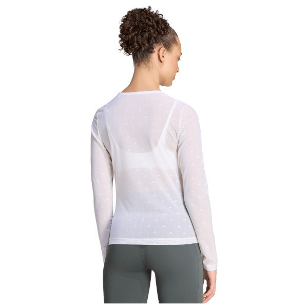 adidas - Women's Primelift Essentials Workout Mesh L/S - Camiseta de manga larga
