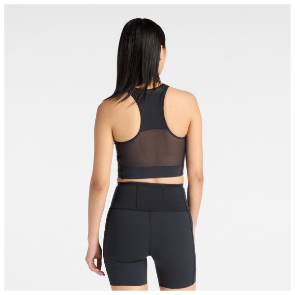 New Balance - Women's RC Elite Storage Crop Tank - Camiseta sin mangas