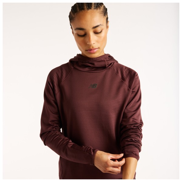 New Balance - Women's RC Essential Heat Grid Hoodie - Camiseta de running