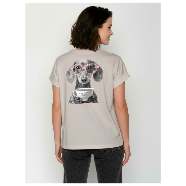 GreenBomb - Dog Coffee Loony - Camiseta de manga corta