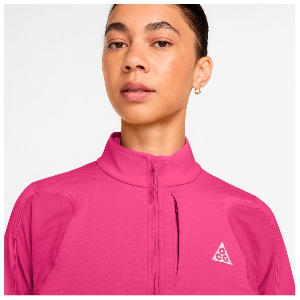 Nike - Women's ACG Therma Fit Wolf Grid Half Zip Top - Sportshirt