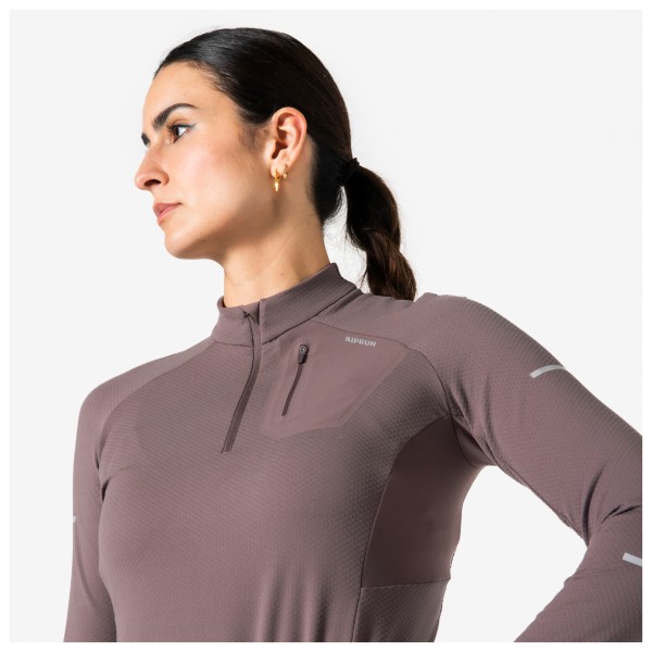 KIPRUN - Women's Run 900 1/2 Zip Warm Longsleeve Tshirt - Camiseta de manga larga