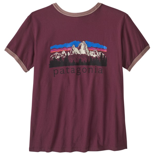 Patagonia - Women's Fitz Roy Foothills Ringer Tee - T-paidat