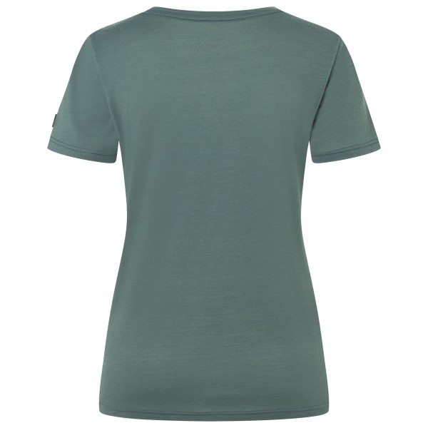 super.natural - Women's Logo Lines Tee - Merinoshirt