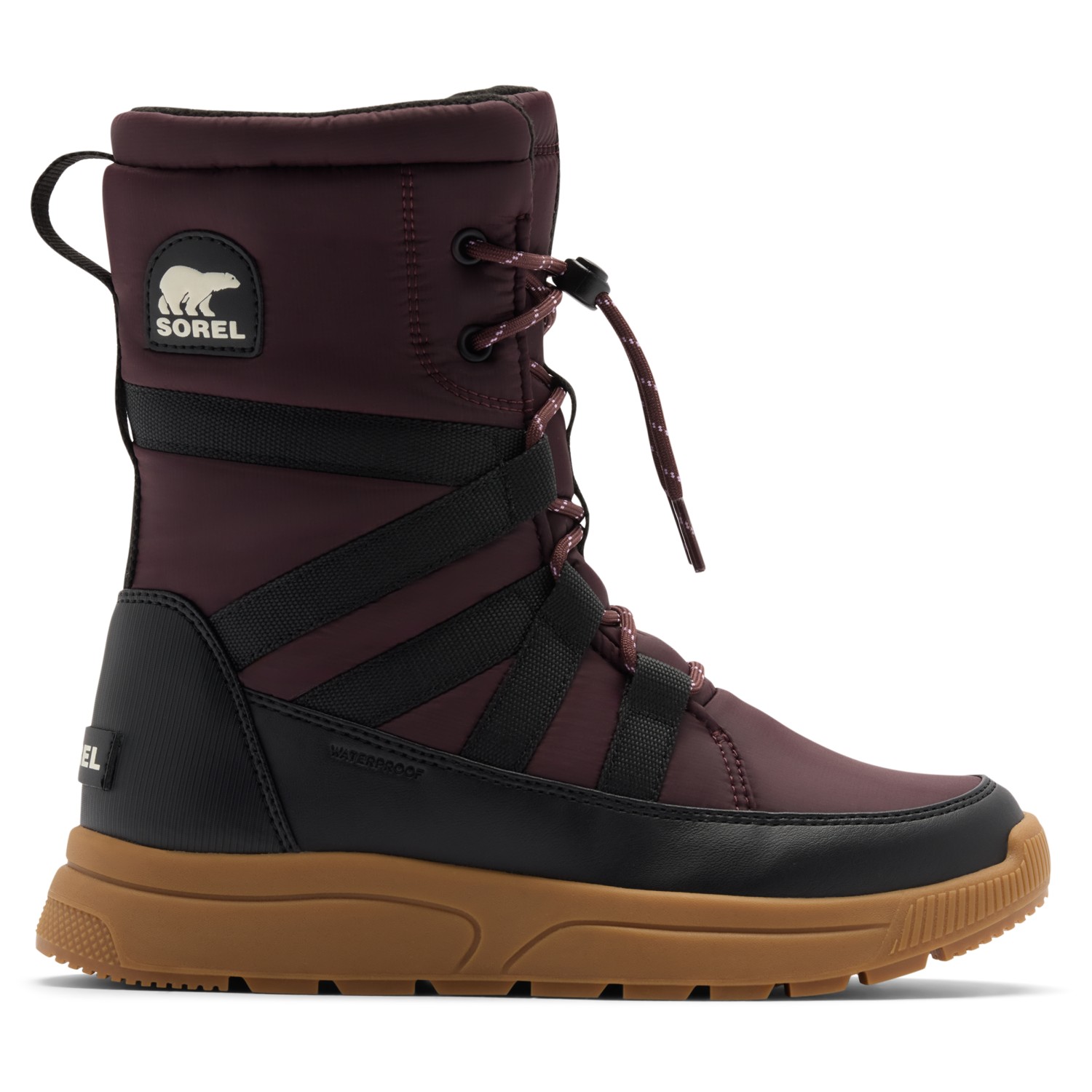 Sorel Women's Whitney III Tall WP Winterschoenen zwart bruin