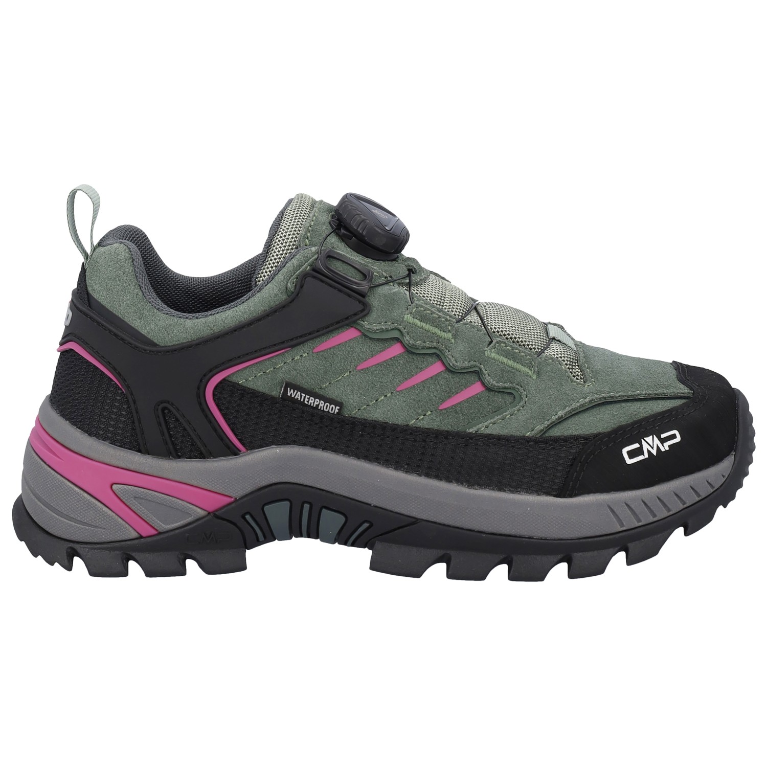 CMP Women's Rigel 2.0 Low Fitgo WP Trekking Shoes Multisportschoenen zwart