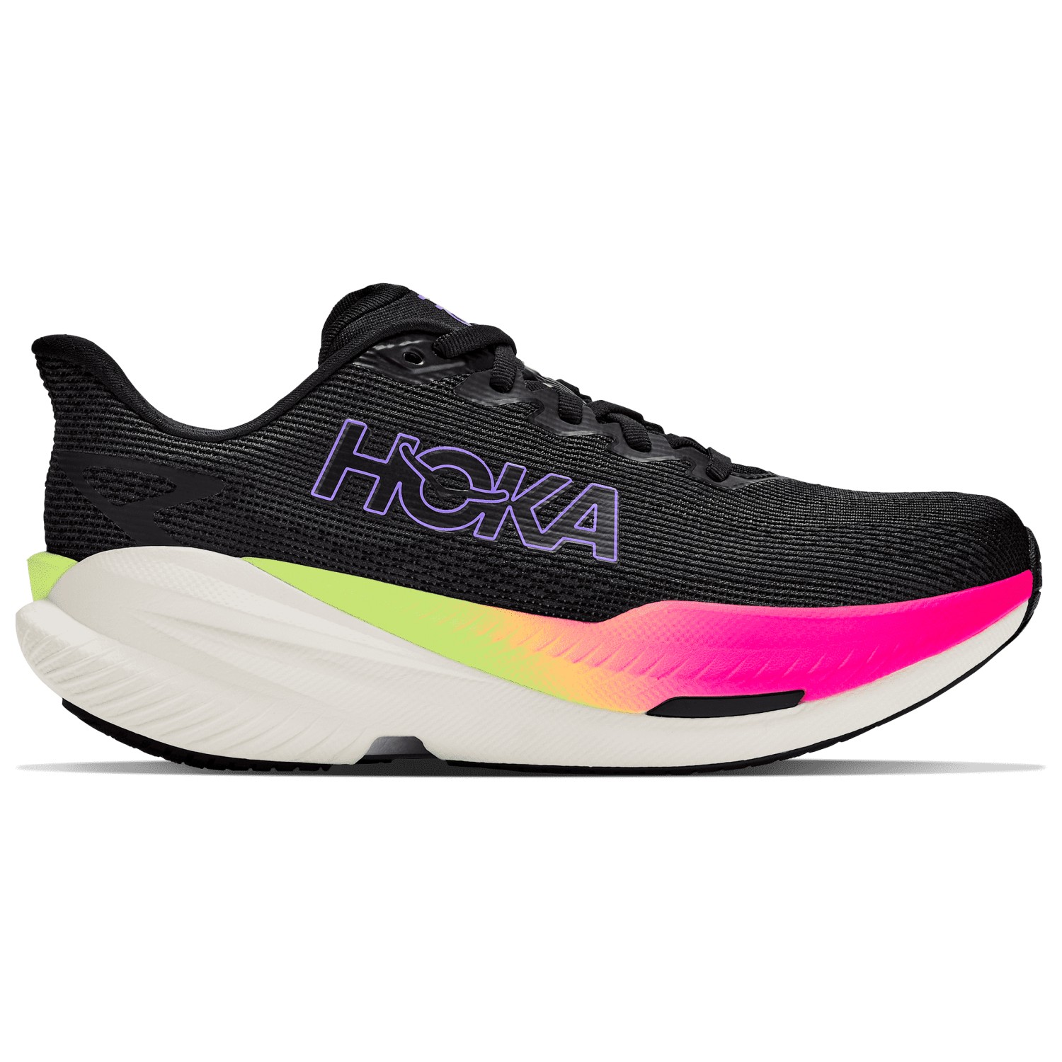 HOKA Women's Mach X 3 Hardloopschoenen 2 3 Regular zwart neon nebula