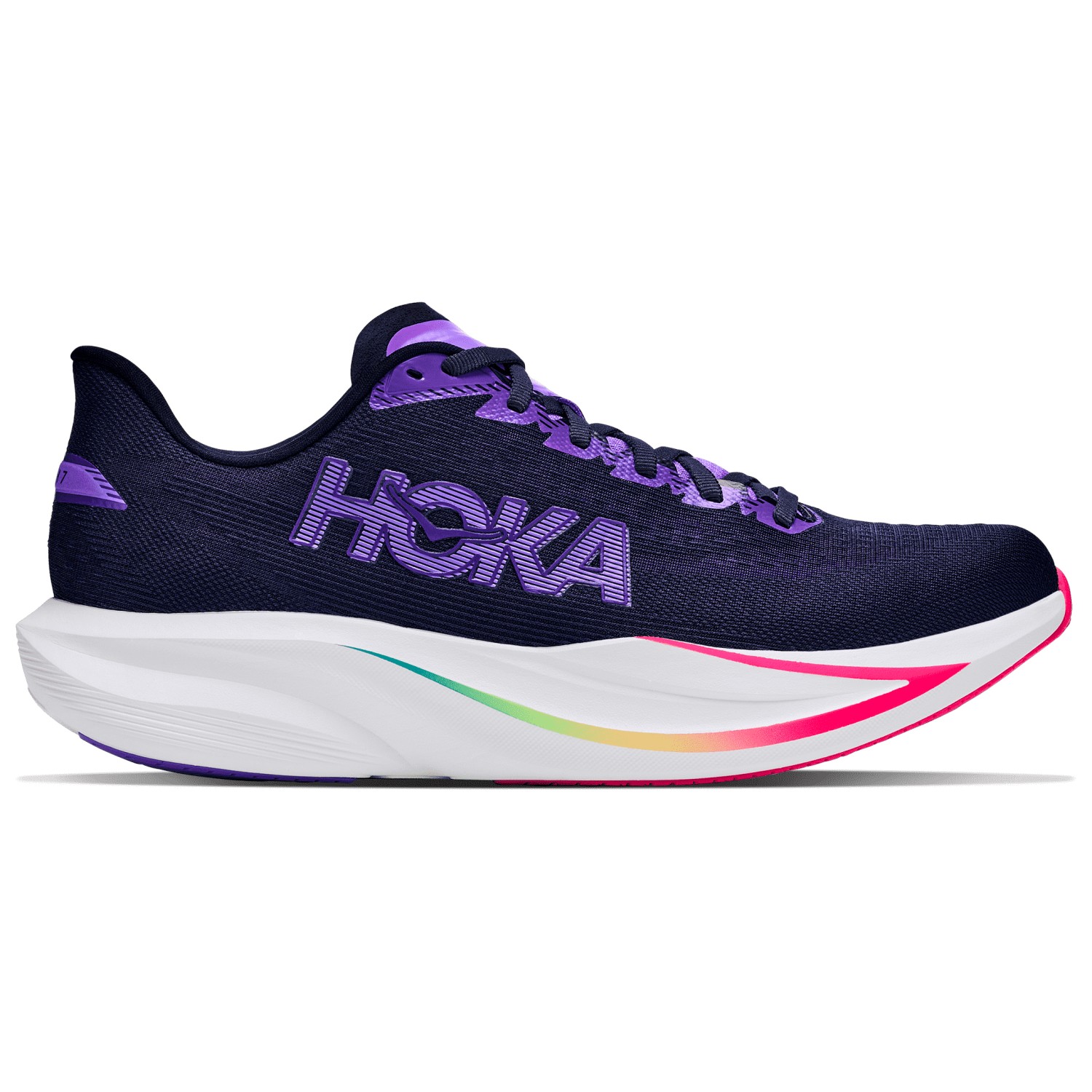 HOKA Women's Mach 7 Hardloopschoenen 2 3 Regular zwart purper